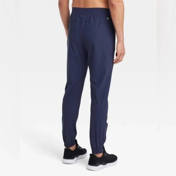 ALL IN MOTION MEN'S LIGHTWEIGHT TRICOT JOGGER PANTS - Picture 2 of 12